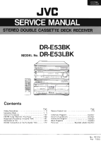 JVC DRE-53-BK-Service-Manual